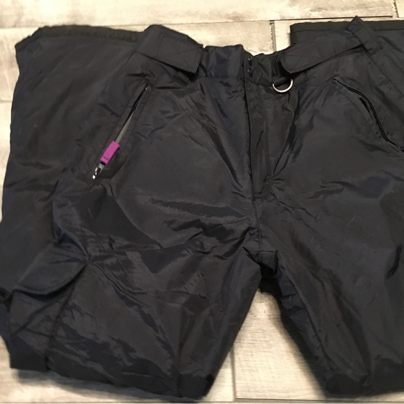 Minnesota Vikings NFL Team Apparel Black Ski Skiing Snowboarding Pants Sz Large - Picture 8 of 10